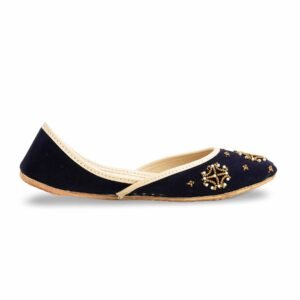 Blue Fancy Khussa For Women EC8560