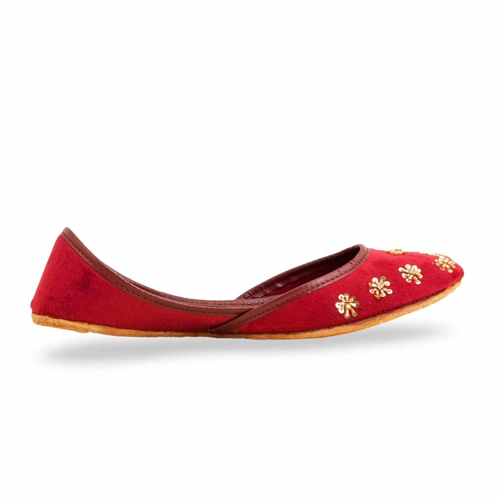 Red Formal Women Khussa EC8557