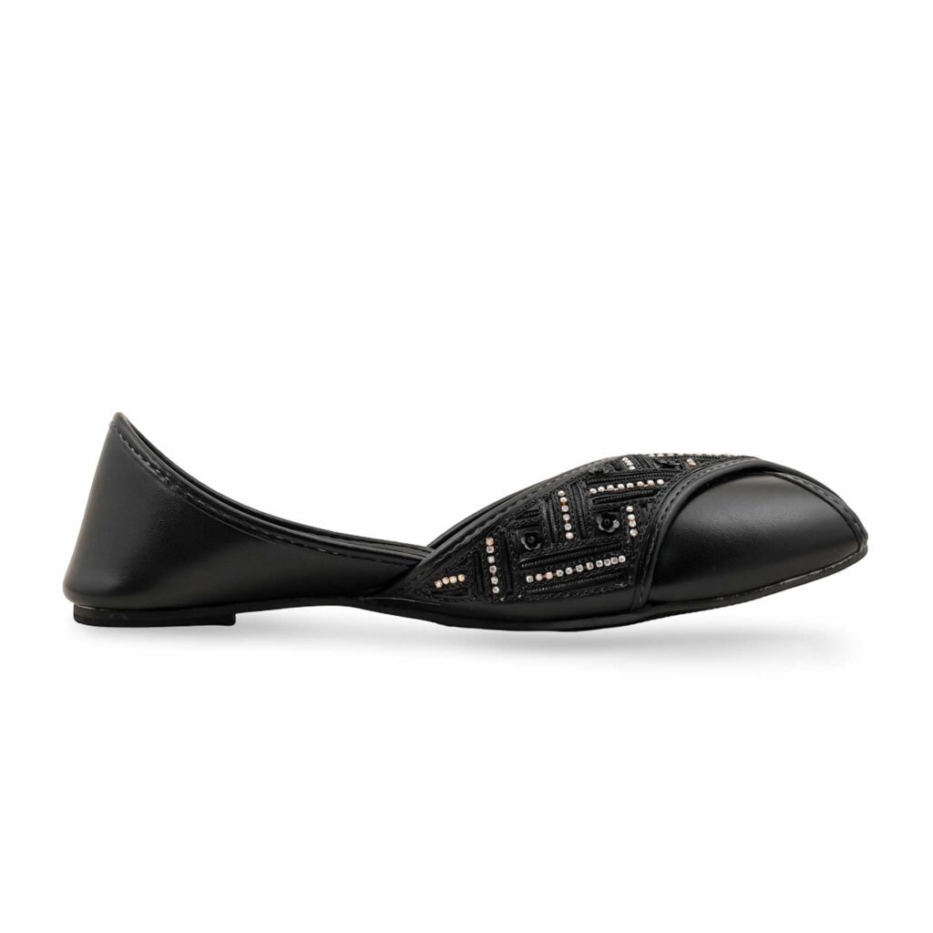 Black Fancy Khussa EC8564