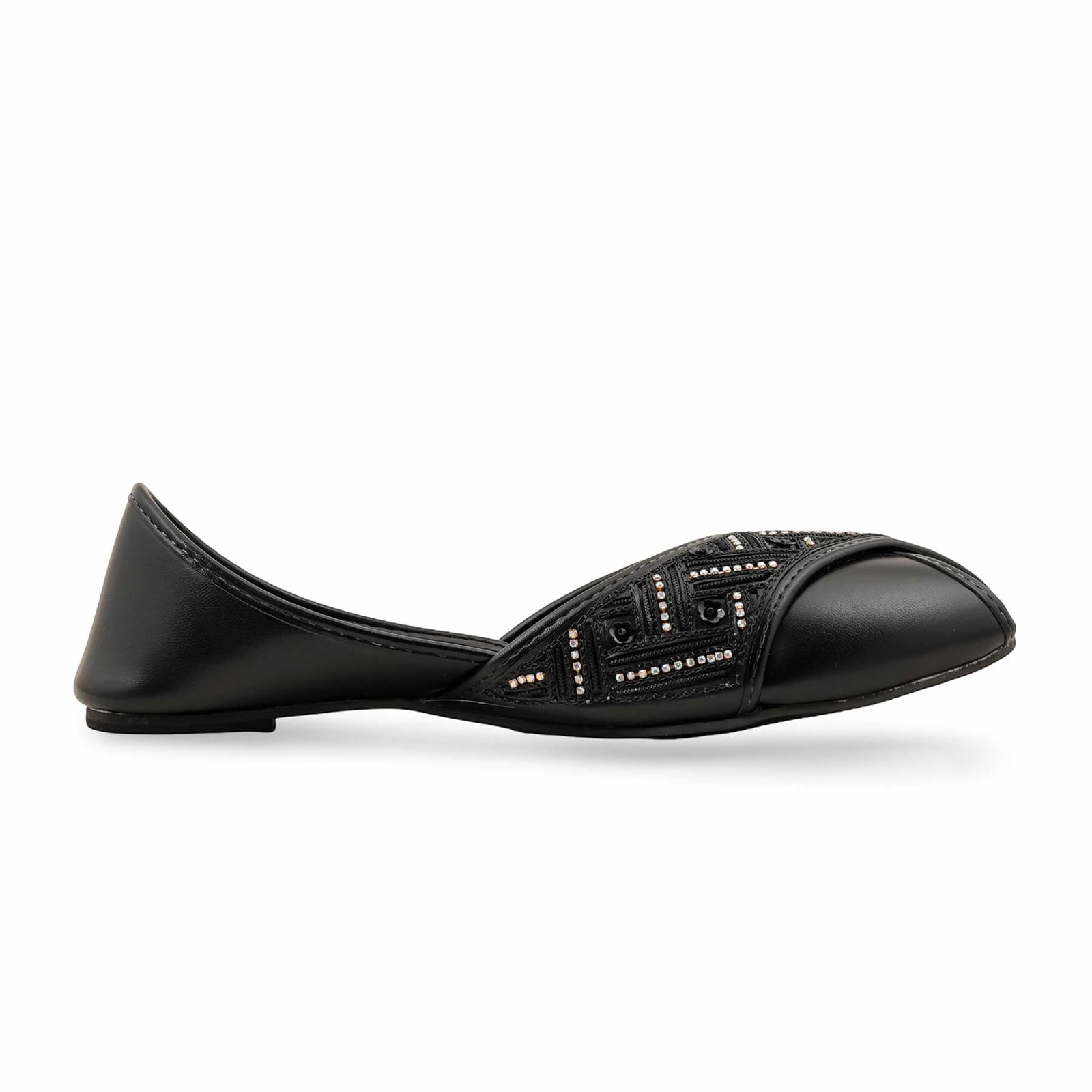 Black Fancy Khussa EC8564