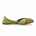 Green Fancy Khussa EC8564