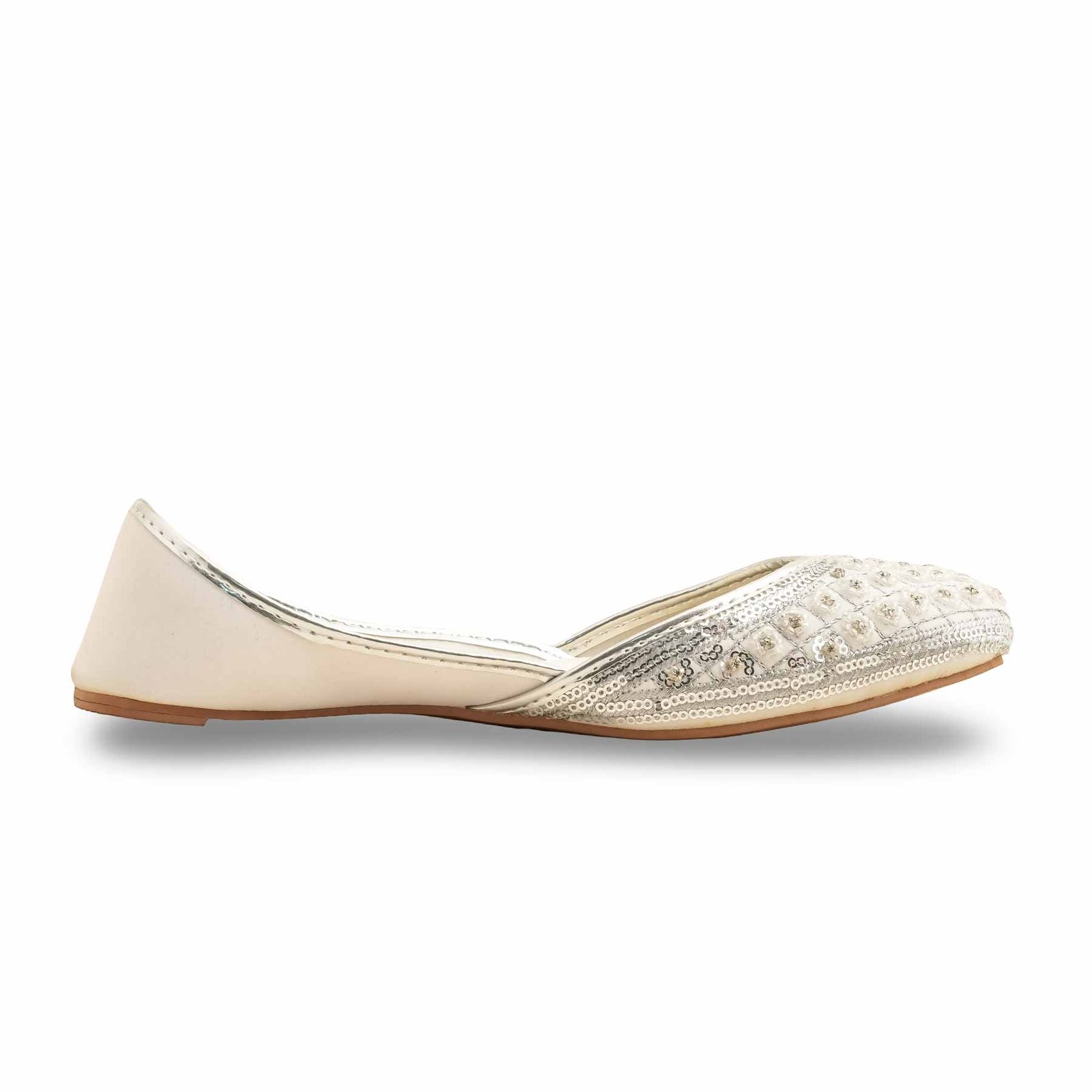White Formal Khussa EC8514