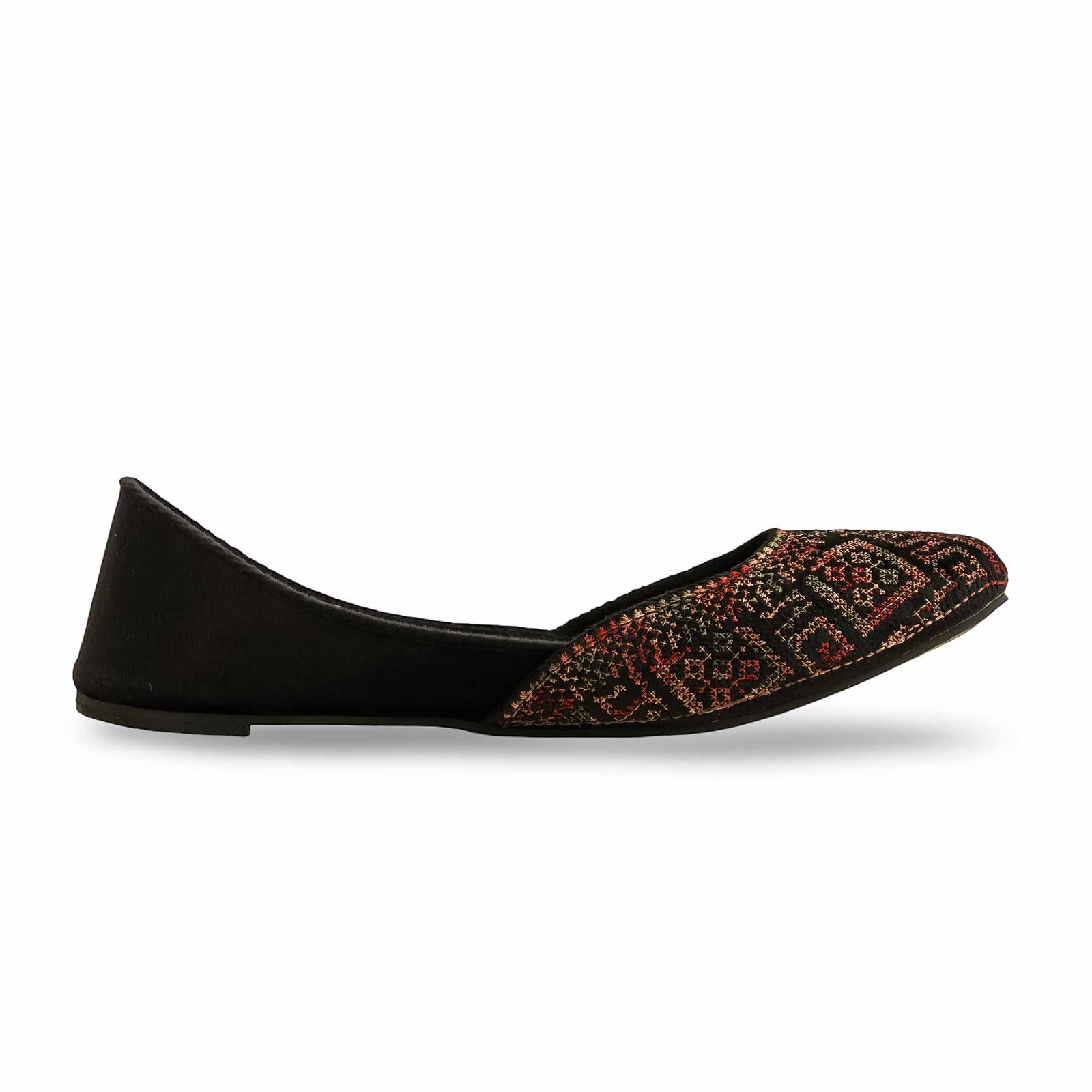 Black Casual Khussa EC8576