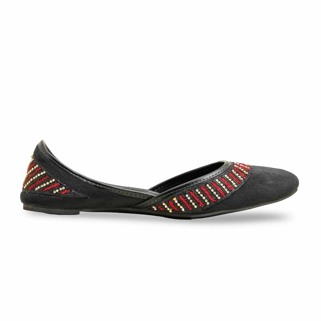 Black Ethnic Khussa EC8575