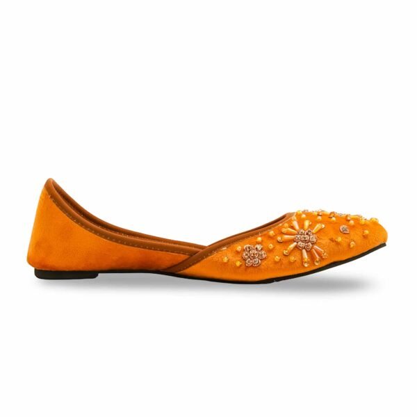 Mustard Fancy Khussa EC8582