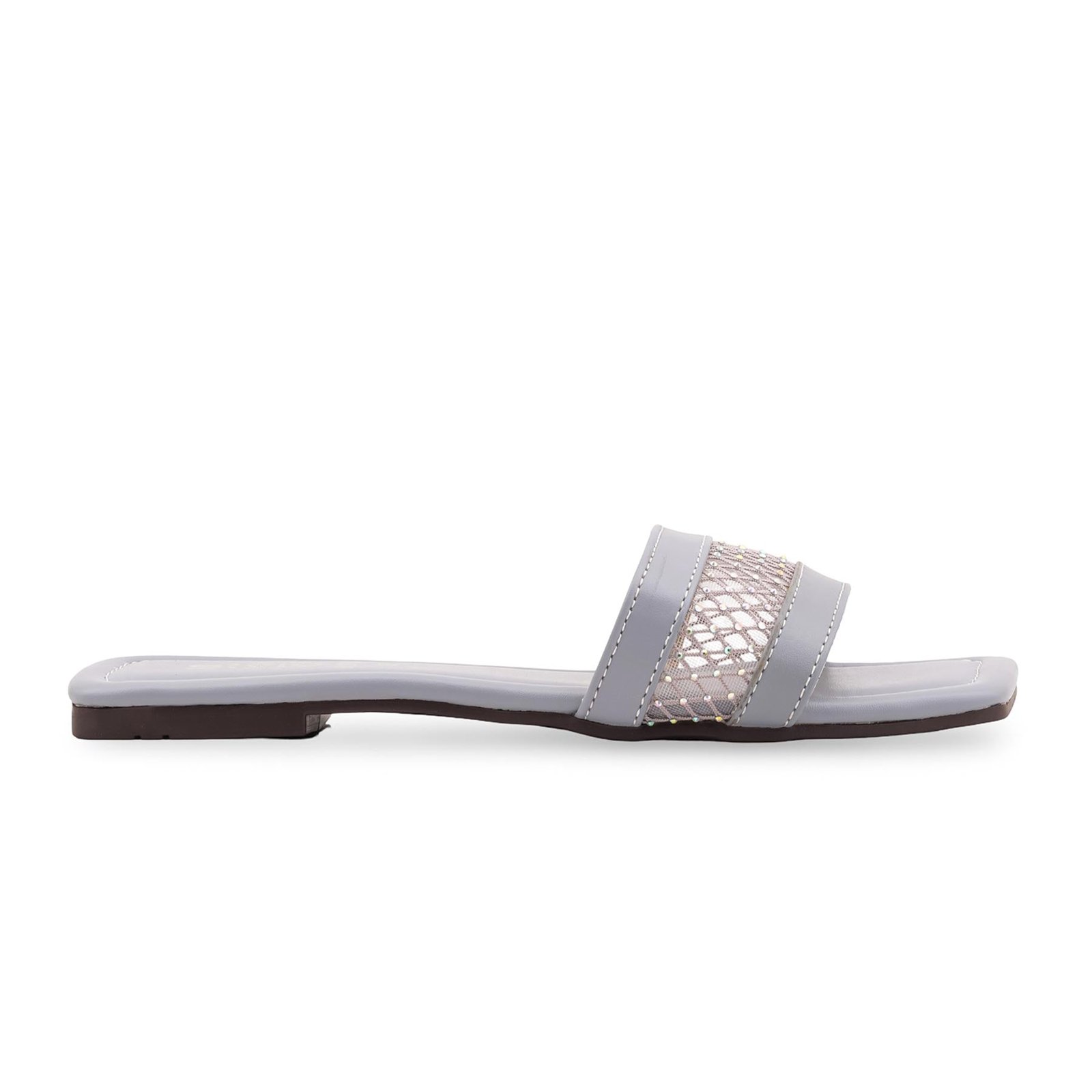Sky Blue Casual Slipper For Ladies CL2180