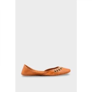 Mustard Leather Khussa EC8643