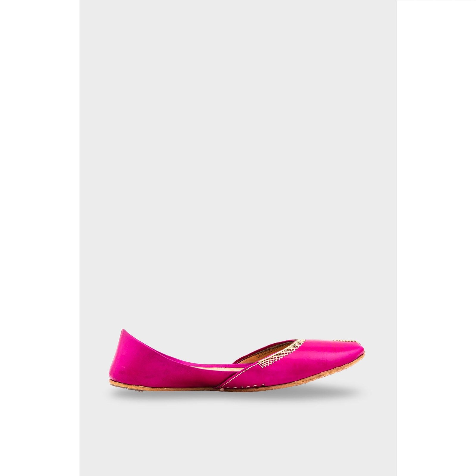 Skpink Leather Khussa EC8667