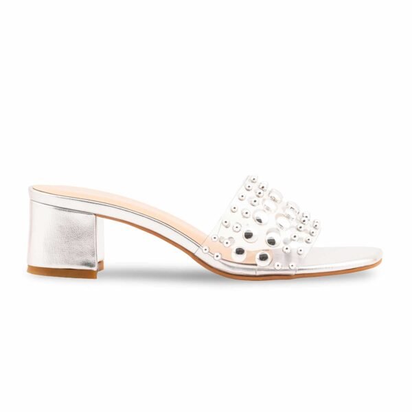 img-1-373 Silver Formal Slipper For Ladies FR8492