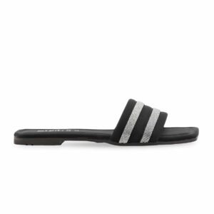 Black Casual Slipper For Women CL2179