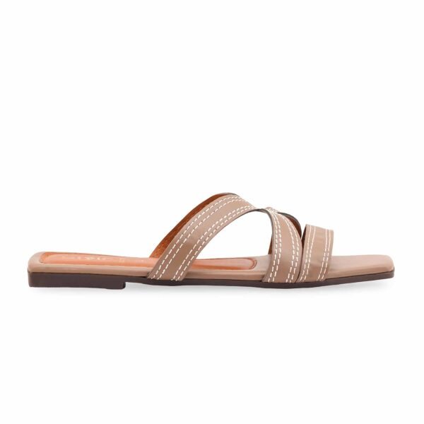 img-1-42 Beige Casual Slipper For Ladies CL2197