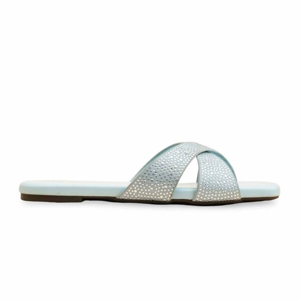 img-1-436 Sky Blue Formal Slipper For Women FR8409