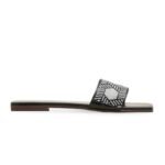 Black Casual Slipper For Ladies CL2095