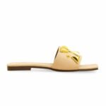 Golden Casual Slipper For Women CL2074