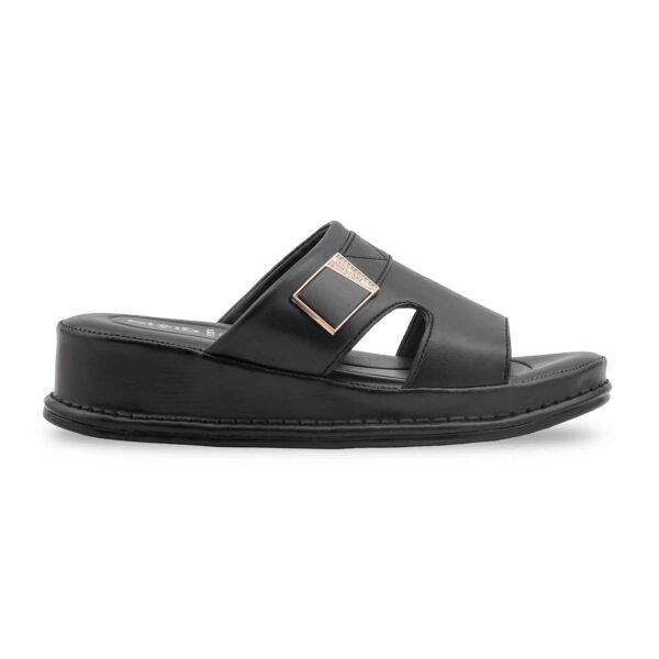 Black Formal Slipper For Women PU0674
