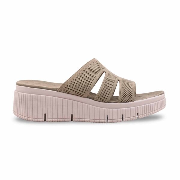 Olive Formal Slipper For Ladies PU0810