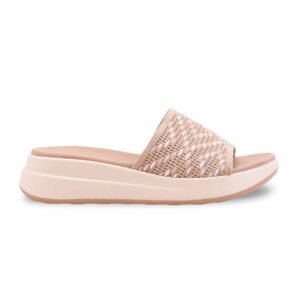 Beige Formal Slipper For Ladies PU0795