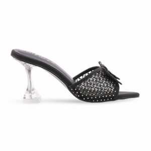 Black Fancy Women Slipper FN8111