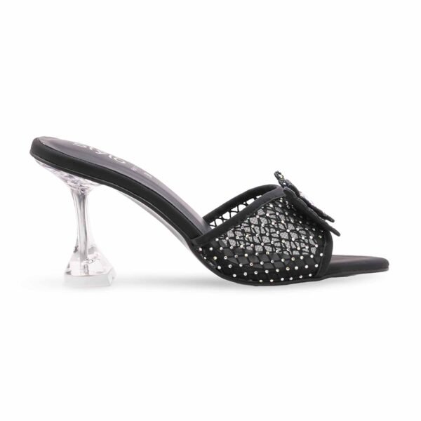 Black Fancy Women Slipper FN8111