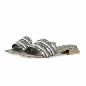 Grey Fancy Slipper FN7946 - view 2