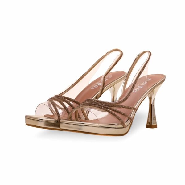 Golden Fancy Bridal Sandal FN5950 - view 2