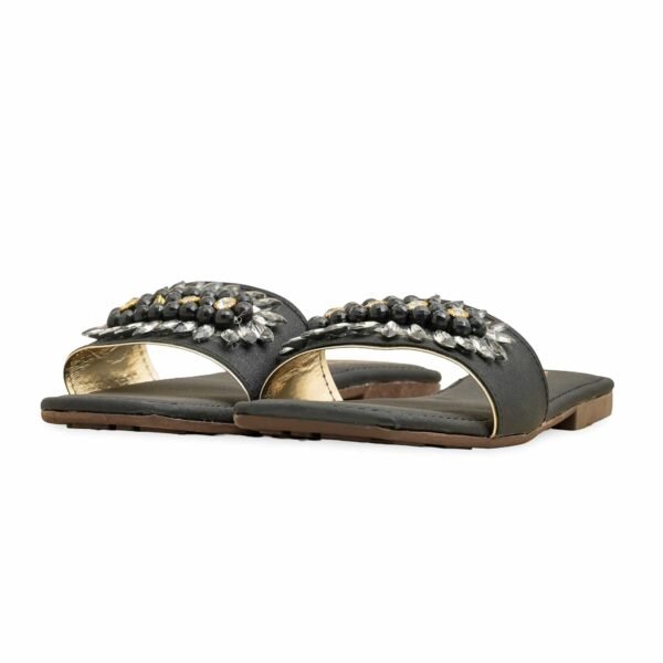Black Casual Slipper CL2132 - view 2
