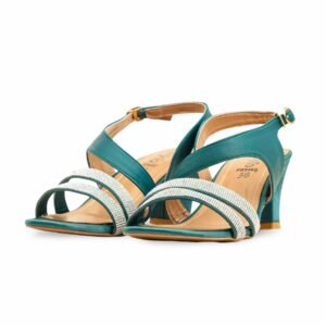 Botl Green Formal Sandal For Ladies FR5460 - view 2