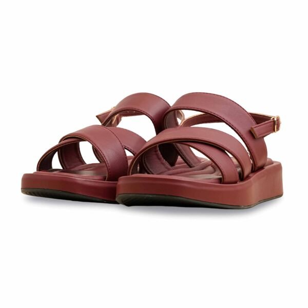 Maroon Formal Sandal PU0618 - view 2