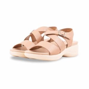 Beige Formal Sandal For Ladies PU0629 - view 2