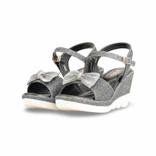Black Formal Sandal For Ladies PU0479 - view 2