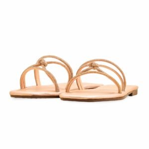 Peach Casual Slipper For Ladies CL2087 - view 2