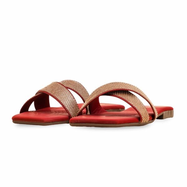 Maroon Casual Slipper For Ladies CL2097 - view 2