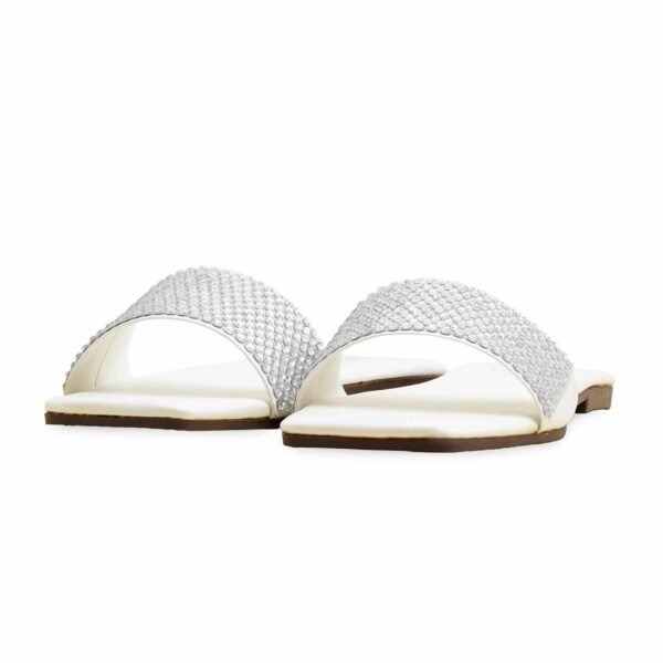 White Casual Slipper CL2096 - view 2