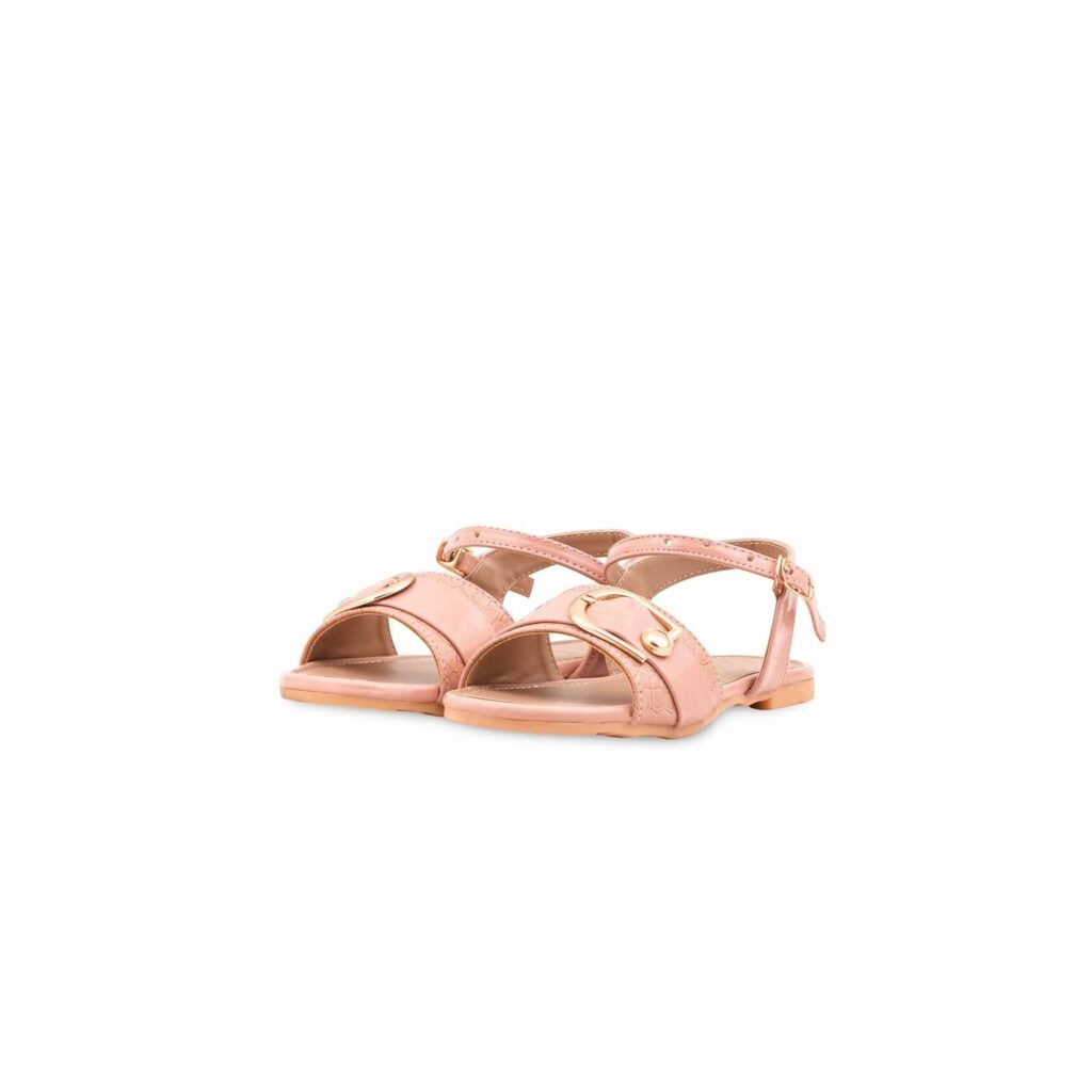 Girls Pink Formal Sandal KD5898 - view 2