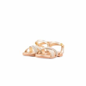Girls Golden Fancy Sandal KD5844 - view 2