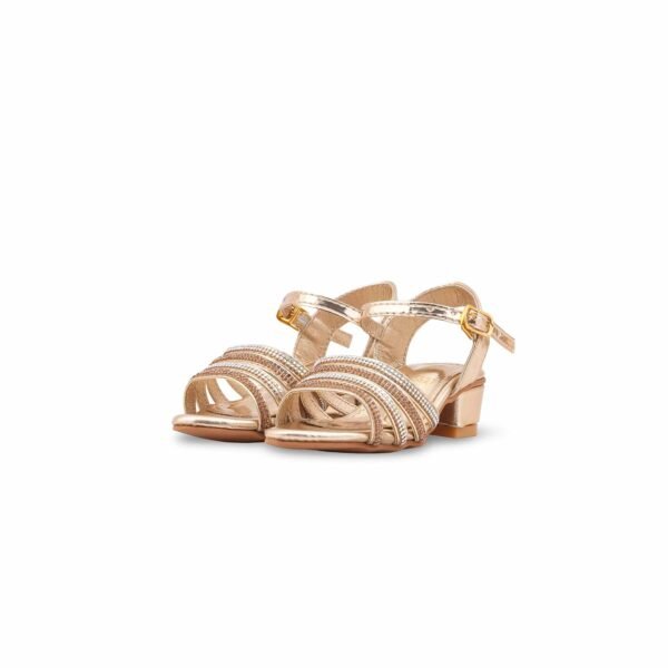 Girls Golden Fancy Sandal KD5827 - view 2