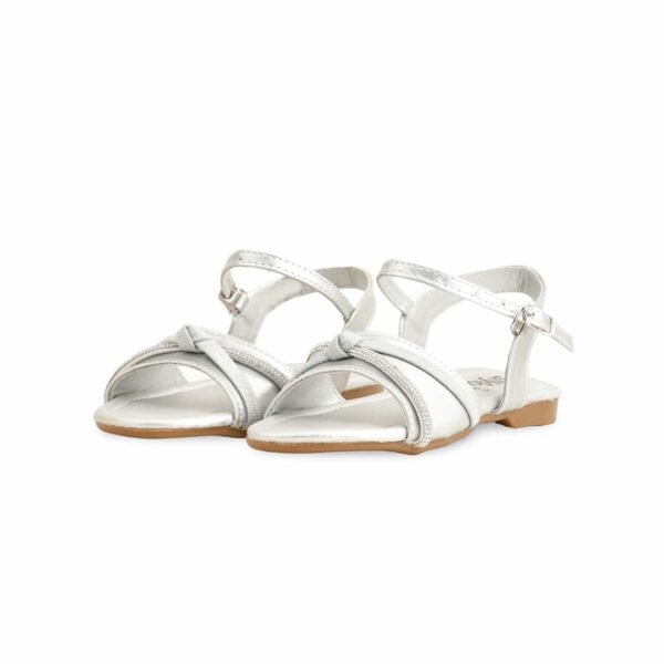 Girls Silver Formal Sandal KD9869 - view 2