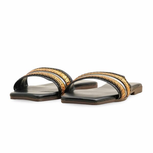 Black Casual Slipper CL2137 - view 2