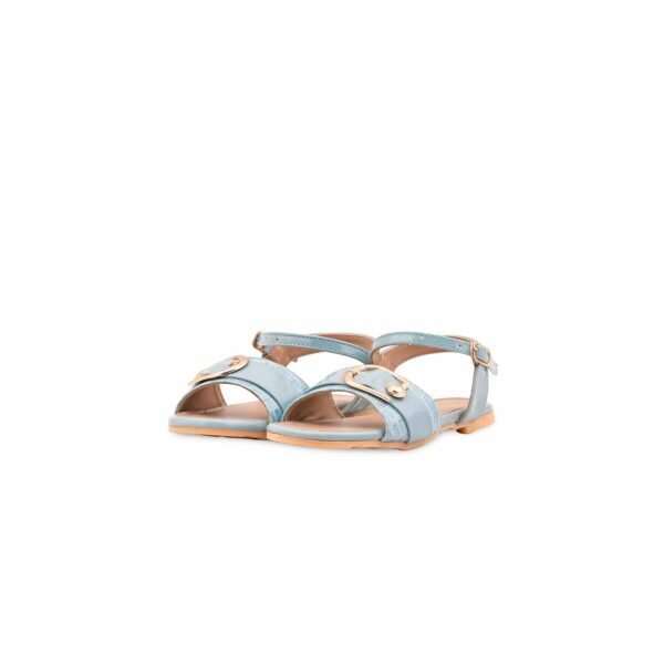 Girls Sky Blue Formal Sandal KD5898 - view 2