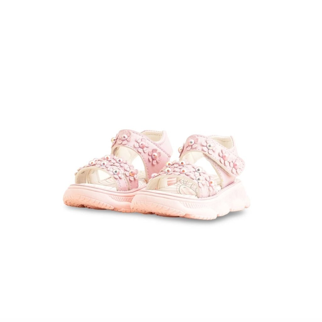 Girls Pink Casual Sandal KD5612 - view 2