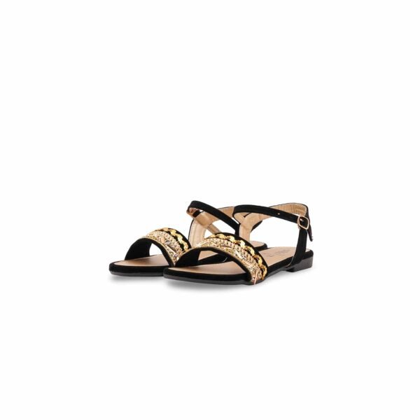 Girls Black Formal Sandal KD5882 - view 2