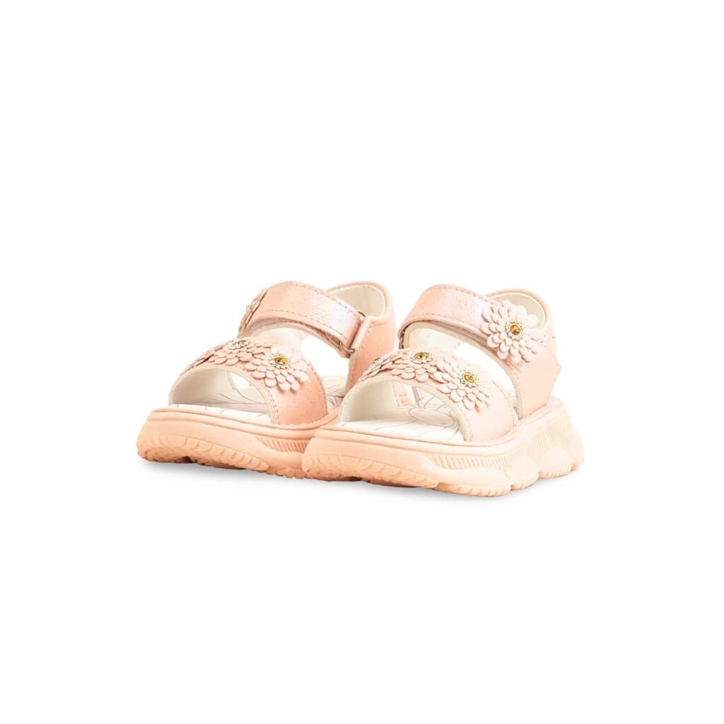 Girls Pink Casual Sandal KD5611 - view 2