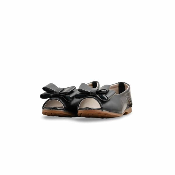 Girls Black Formal Pumps KD2541 - view 2