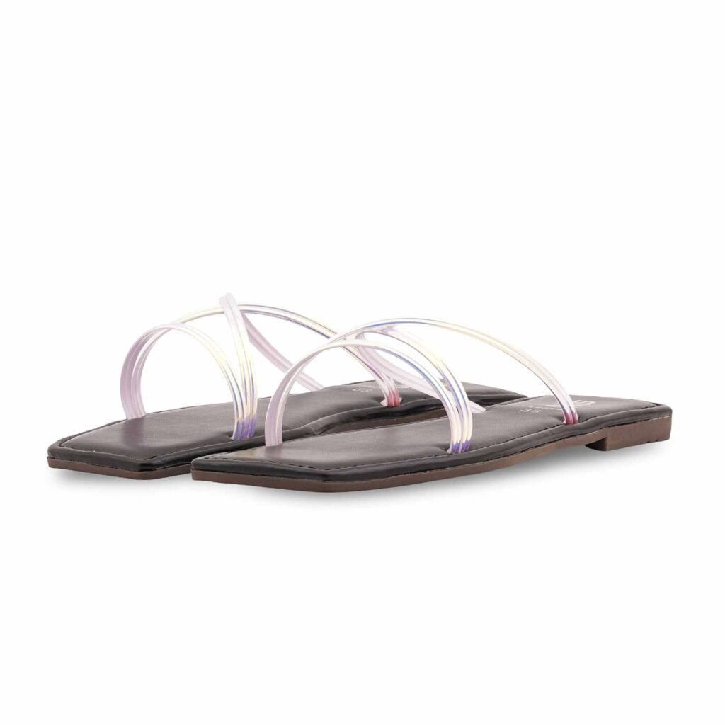 Black Casual Slipper For Ladies CL2319 - view 2