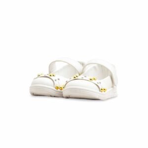 Girls White Formal Pumps KD2585 - view 2