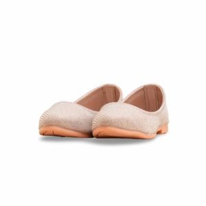 Girls Peach Fancy Pumps KD2487 - view 2