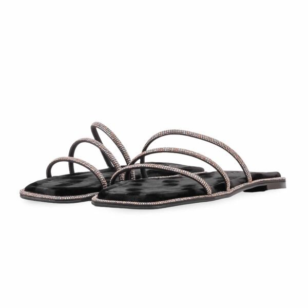 Black Formal Slipper For Women FR8556 - view 2