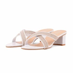 White Formal Slipper For Ladies FR8523 - view 2
