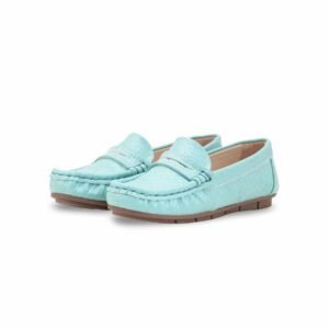 Girls Seagreen Formal Moccasin KD2598 - view 2