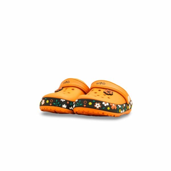 Girls Orange Casual Flip Flop KD5737 - view 2
